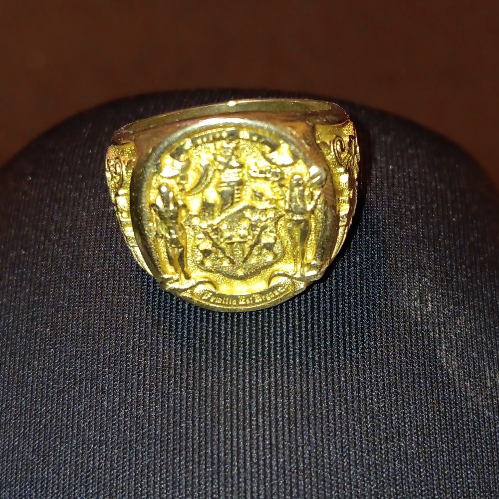 COPY - 18k Gold  Filled Ring- Mens